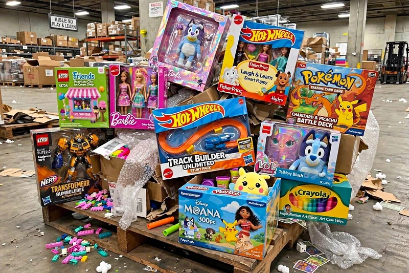 Wholesale Branded Toys Pallets